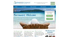 Desktop Screenshot of courtesyfinance.net